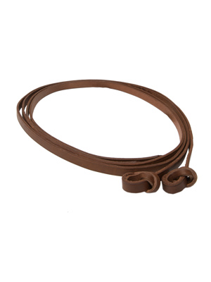 3/4"X8' ROPPING REIN, BROWN