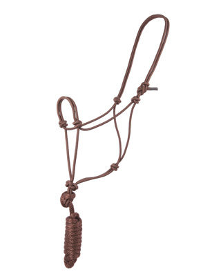 KNOTTD ROPE HLTR W 8' LEAD-BR