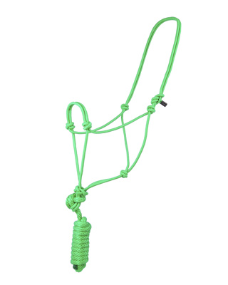 KNOTTD ROPE HLTR W 8' LEAD-GR