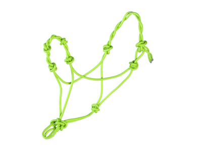 TWISTED ROPE HALTER-LM