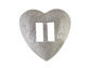 1-1/2" ST HEART/SLOTTED-NP