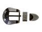 3/4"GS BARBED WIRE BUCKLE 3PCS