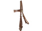 5/8"SPOTTED HEADSTALL-CHESTNUT